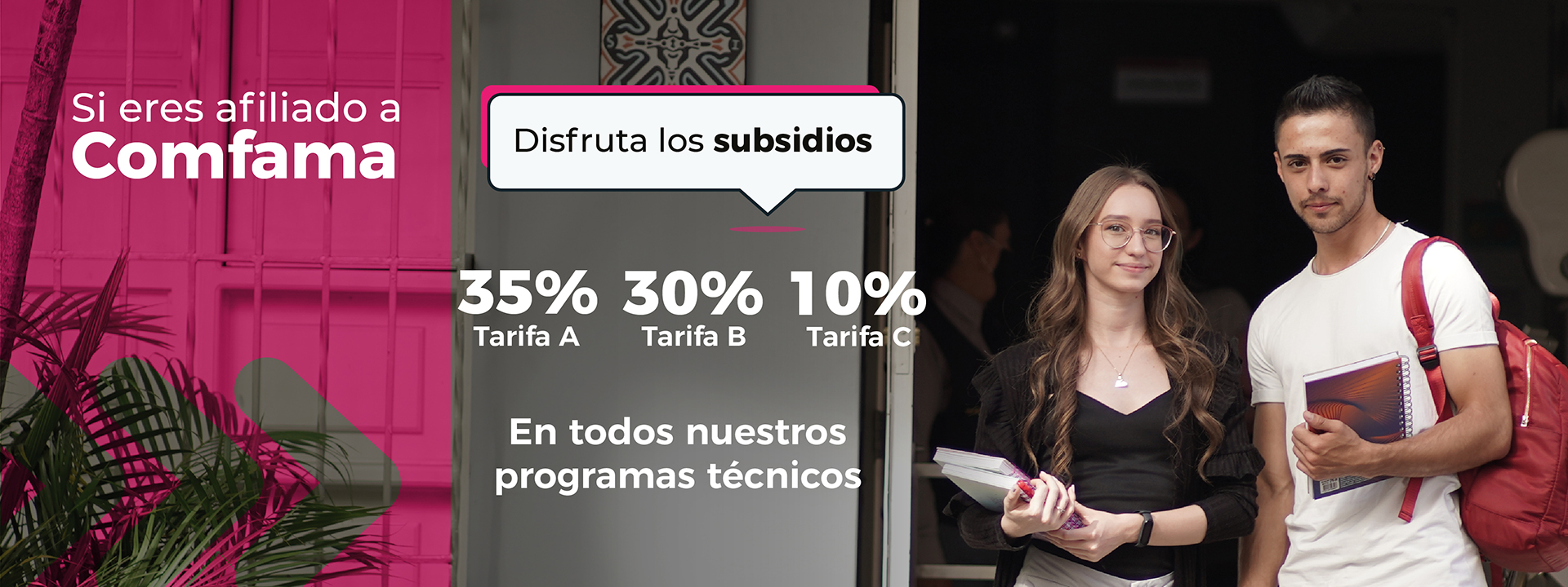 Banner Subsidios Comfama sin boton