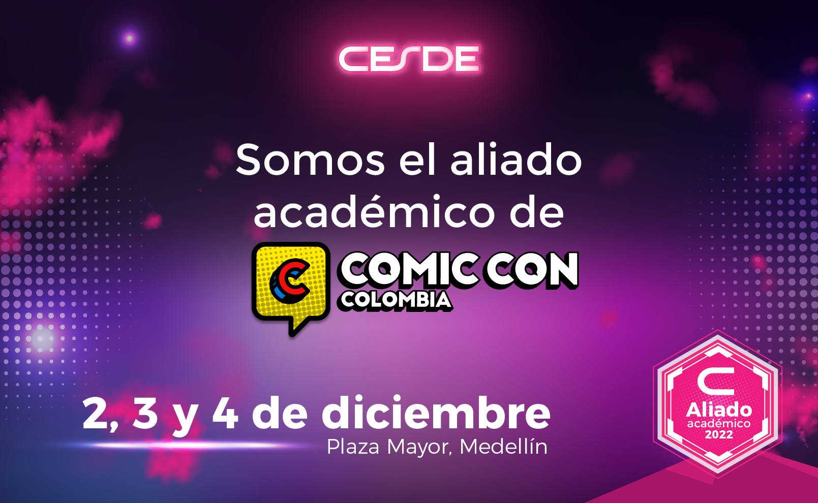 ¡Cesde en ComicCon !